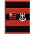 Caderno 15X1 Capa Dura Flamengo 240FLS. PCT.C/02 Foroni - Imagem 5