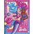Caderno Brochura 1/4 Capa Dura Barbie Mermaid Power 80FLS. - Imagem 5
