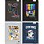Caderno Brochura 1/4 Capa Dura Game OVER 96 Folhas - Imagem 1