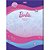 Caderno Brochurao Capa Dura Barbie Mermaid Power 80FLS. - Imagem 6