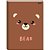 Caderno Brochurao Capa Dura Cute Animals 80FLS. - Imagem 1