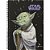 Caderno 01X1 Cp.dura Colegial STAR WARS 80F ESP 24,5X18,5CM - Imagem 1