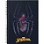Caderno 01X1 Cp.dura Colegial Homem ARANHA 80F ESP 24,5X18,5 - Imagem 2
