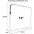 Cases para Notebook Neoprene Poa Marinho 14 POL - Imagem 3