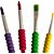 Pincel Artesanal KIT Pincel Artistico GRIP C/6P - Imagem 3