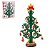 Mini Arvore de Natal MDF Decoração Natalina  C/ 20 Pendentes - Imagem 1