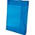 Pasta ABA Elastica Plastica Oficio 40MM Azul Delloline - Imagem 1