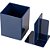 Organizador de Escritorio Modular C/03 Divisoria  Azul - Imagem 4