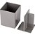 Organizador de Escritorio Modular C/03 Divisoria Cinza - Imagem 3