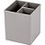 Organizador de Escritorio Modular C/03 Divisoria Cinza - Imagem 1