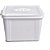 Organizador Caixa QUAD.16L 34X31X21CM BCO - Imagem 1