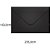 Envelope Convite Colorido 160X235 Preto LOS Angeles 80G - Imagem 1