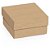 Caixa para Presente com Tampa Mini Quadr.kraft G 12X12X4CM - Imagem 2