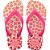 Chinelo Havaianas Infantil KIDS Flores 27/8 BRANCO/ROSA - Imagem 1