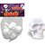 Fantasia Acessorio Halloween KIT Mini Cranio Branco - Imagem 2