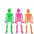 Fantasia Acessorio Halloween KIT Mini Esqueleto - Imagem 3