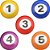 Bola Infantil Snooker Macia 6,3 CM - Imagem 1