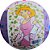 Bola Infantil Total PRINT Princesas EVA - Imagem 1