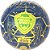 Bola de Futebol de Campo Brasil PVC/PU N.5 VD/AM/AZ - Imagem 4