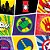 TNT Estampado 1,40M 40G Defensores - Imagem 1