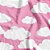 TNT Estampado 1,40M 40G Nuvem BABY Rosa - Imagem 1