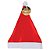 Touca Gorro de Papai Noel Cetim 40X28X5CM - Vermelho PCTE C/12 - Imagem 1