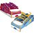Brinquedo Pedagogico Madeira Alinhavo Primeiros Lacos 3D 8P - Imagem 1