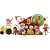 Brinquedo Pedagogico Madeira Alinhavo Fazendinha Feliz 31PC - Imagem 2