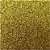 Placa em EVA com Gliter 48X40CM. Ouro 2MM. - Imagem 2