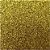 Placa em EVA com Gliter 48X40CM. Ouro 2MM. - Imagem 2