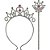 Fantasia Acessorio Tiara Coroa e Varinha Encantad - Imagem 1