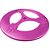 Brinquedo para PET Frisbee POP Plastico Rosa - Imagem 1
