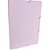 Pasta ABA Elastica Plastica Oficio 20MM Serena Rosa Pastel - Imagem 1
