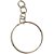 Artesanato Argola Chaveiro Corrente 25MM PCT.C/100 - Imagem 1