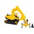Trator Escavadeira Construir 33X21X20 - Imagem 4