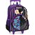 Mochila Infantil com Rodinha Wandinha M Roxa - Imagem 1