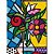 QUEBRA-CABECA Cartonado Romero Britto Flower 500 Pecas - Imagem 3