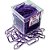 Clips Colorido 2/0 (00) 100UN. Lilas - Imagem 1