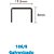Grampo para Grampeador 106/8 Galvanizado 2500 Grampos (7897849621861) - Imagem 3
