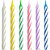 Vela para Aniversario Palitinho Espiral Colors 24UN - Imagem 1
