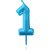 Vela para Aniversario N.01 Azul Metalizada 6CM - Imagem 1