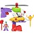 Imaginext DCSF THE Joker Robo Copter F23 - Imagem 9