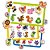 Jogo de Bingo PRE School Bichos Madeira 68PC - Imagem 1