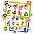 Jogo de Bingo PRE School Bichos Madeira 68PC - Imagem 2