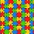 TNT Estampado 1,40M 40G Quebra Cabeca - Imagem 2