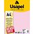 Papel Sulfite A4 Colorido OFFSET 180G 60K Rosa 50FLS - Imagem 1