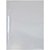 Pasta Grampo Trilho Plastica Oficio Cristal PCTE C/10 ACP - Imagem 2