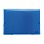 Pasta Sanfonada Plastica A4 12 Divisoes Azul Line - Imagem 2