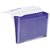 Pasta Sanfonada Plastica A4 12 Divisoes Lilas NEW Line - Imagem 1