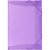 Pasta ABA Elastica Plastica Oficio Lilas SOFT - Imagem 4